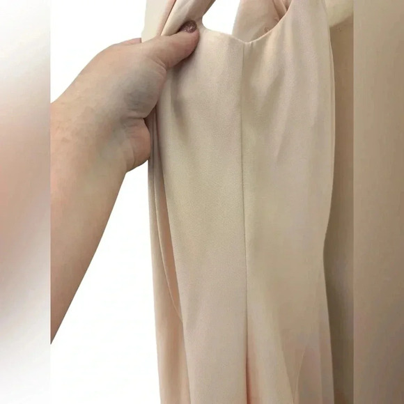 NWT Champagne (more of a nude or peach color) Christina Wu Wedding Gown - Picture 5 of 9
